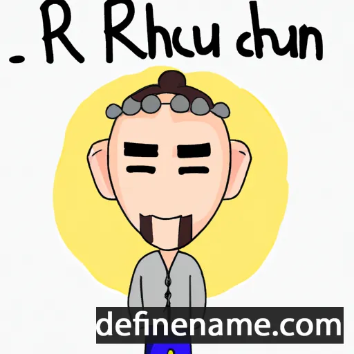 Rhuan cartoon