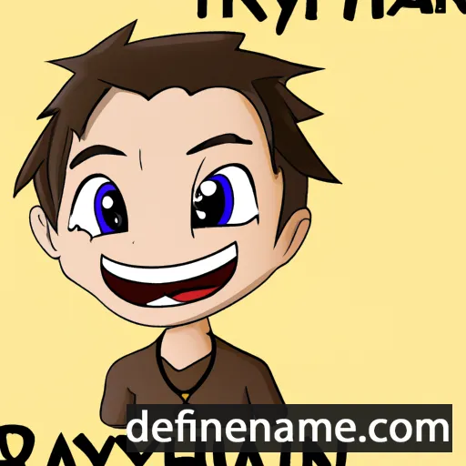 Rhyan cartoon