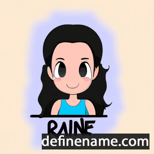 Rianie cartoon