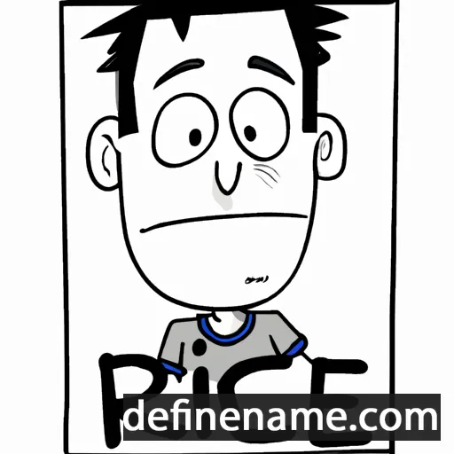 cartoon of the name Ric