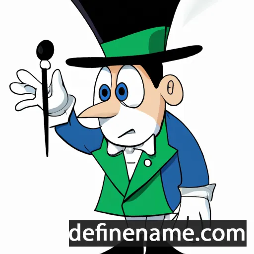 cartoon of the name Ricimer