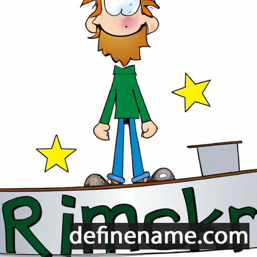 cartoon of the name Rickmer