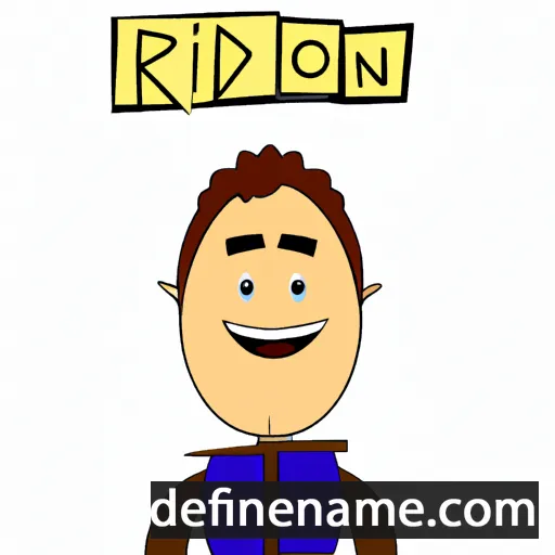 Ridon cartoon