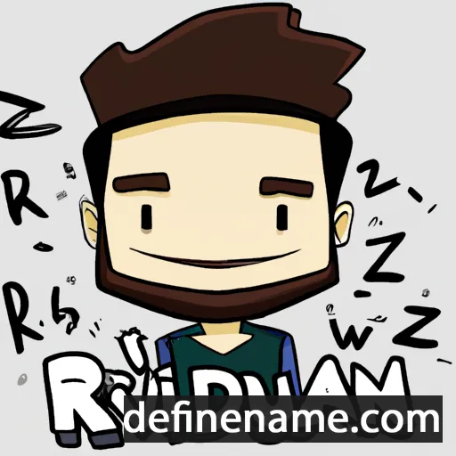 Ridzwan cartoon