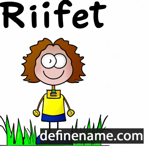 cartoon of the name Riet