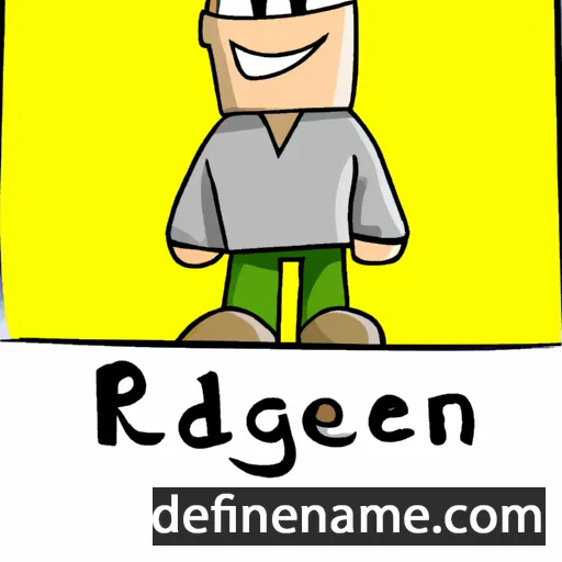 cartoon of the name Rigden