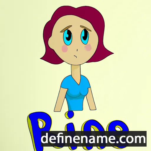 cartoon of the name Riine