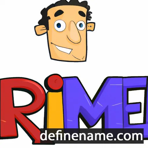 Rimer cartoon