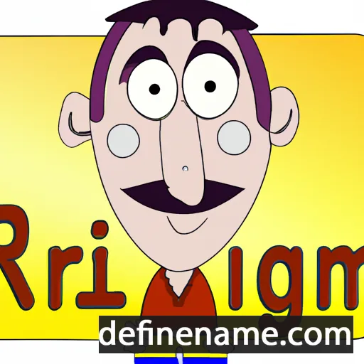 cartoon of the name Rimiggiu