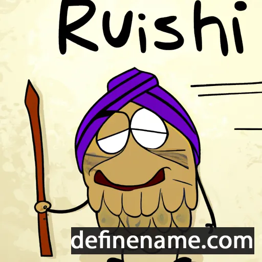 cartoon of the name Rimush