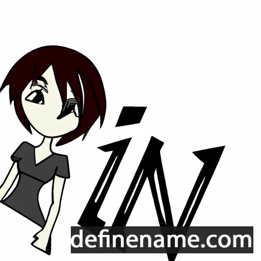 cartoon of the name Rin