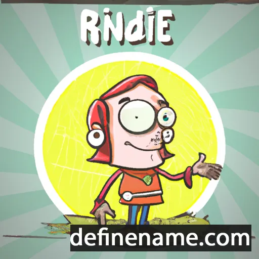 cartoon of the name Rinalde