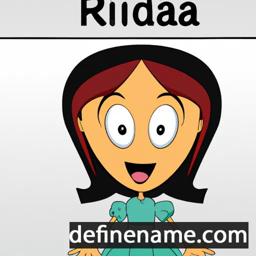 cartoon of the name Rinaldina