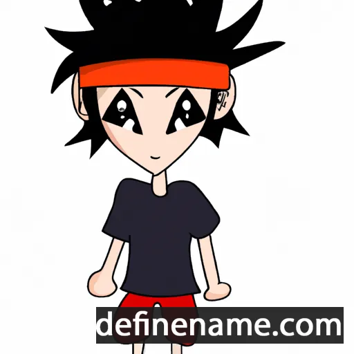 cartoon of the name Rinji