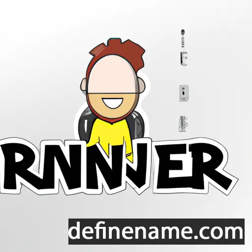 cartoon of the name Rinner