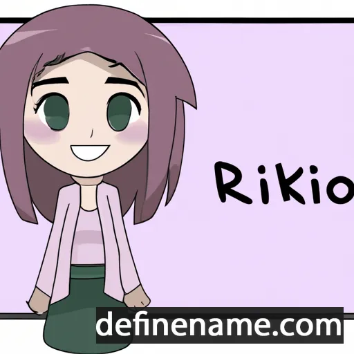 Ririko cartoon