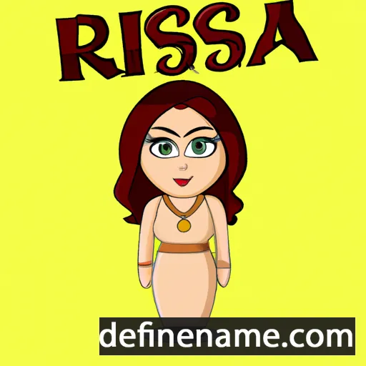 Rista cartoon