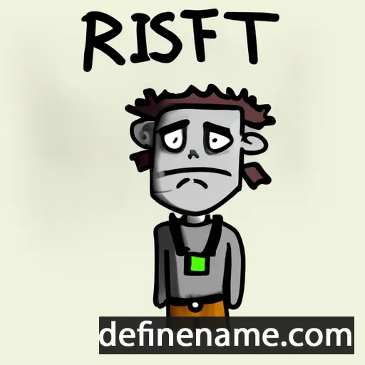 cartoon of the name Ritsert