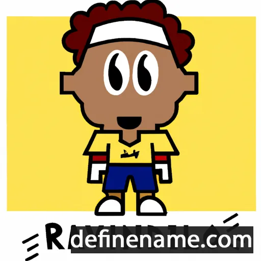 cartoon of the name Rivaldinho