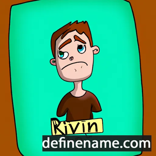 cartoon of the name Rivin