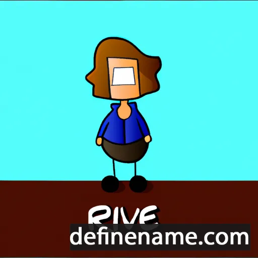 cartoon of the name Rivke