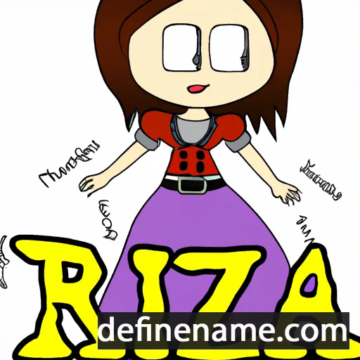 Rizza cartoon