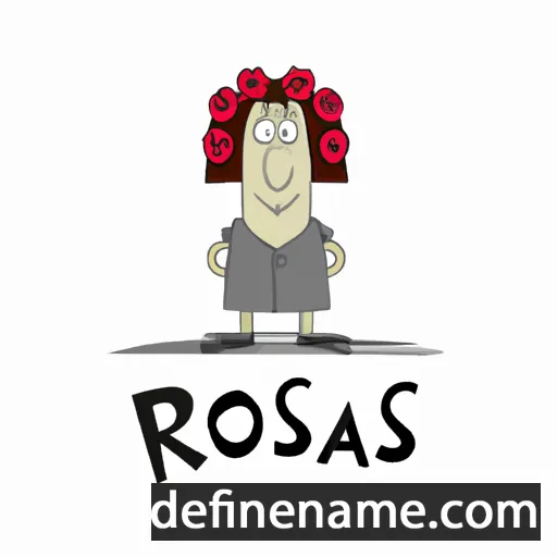 cartoon of the name Roas