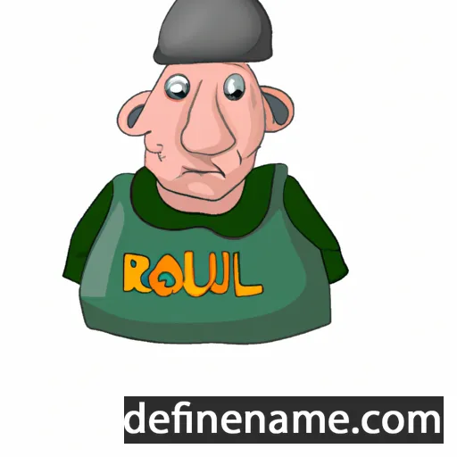 Roaul cartoon