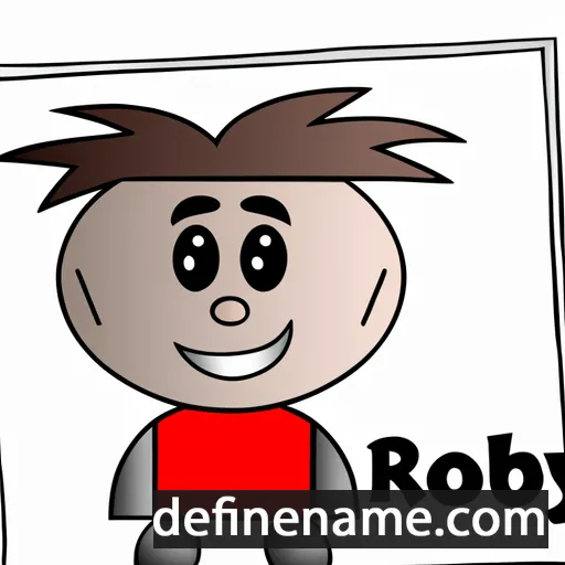 Roby cartoon