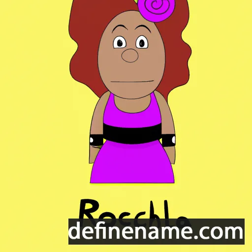 cartoon of the name Rochella