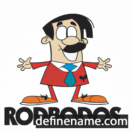 cartoon of the name Rodolfos