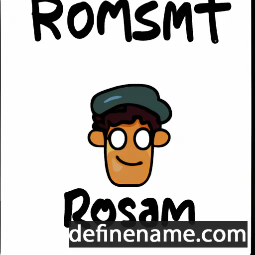 Roestam cartoon