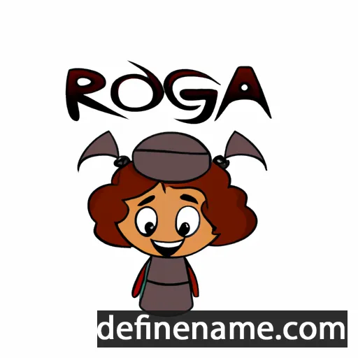 cartoon of the name Rogacià