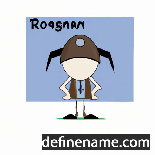 cartoon of the name Rogatian