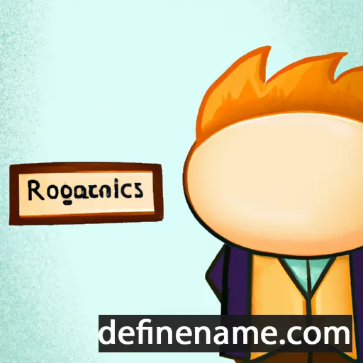 cartoon of the name Rogatianus