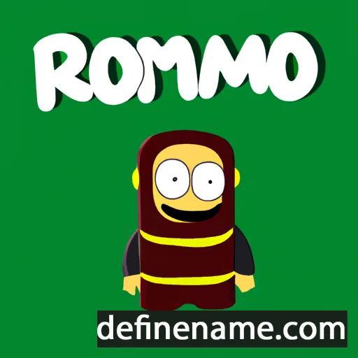 cartoon of the name Rómùôld