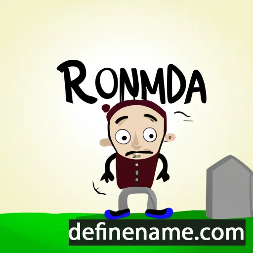 cartoon of the name Rómundr