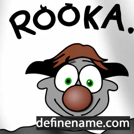 cartoon of the name Rökkva