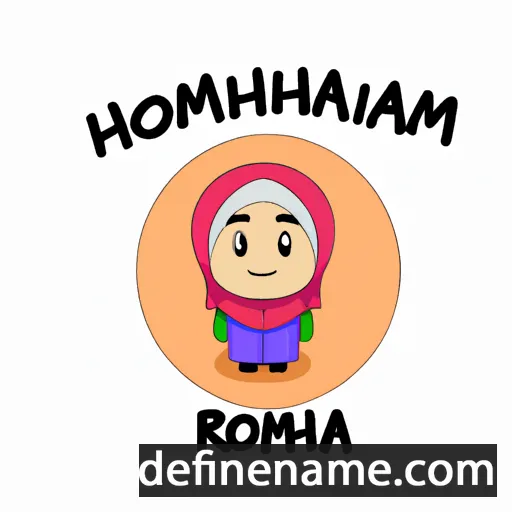 Rohimah cartoon