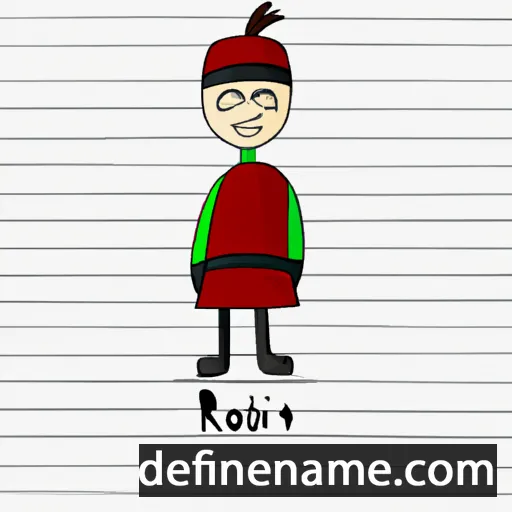 cartoon of the name Rojîn