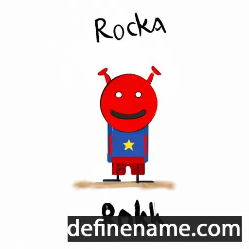 Rokkó cartoon