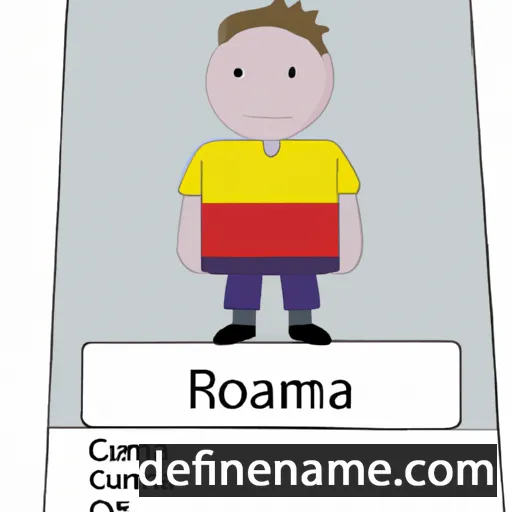 Romania cartoon