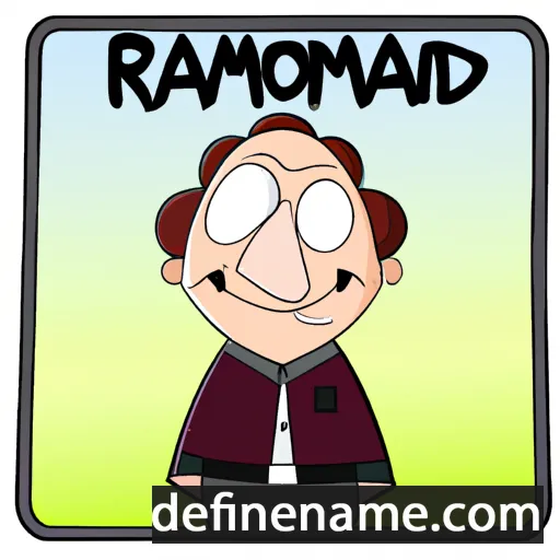 cartoon of the name Romard