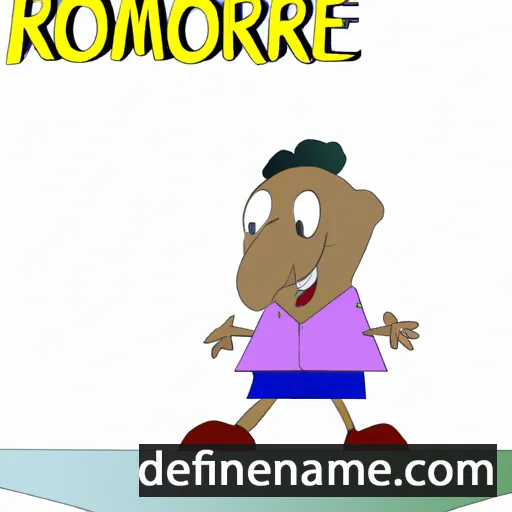 Romarique cartoon