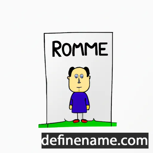 Romieu cartoon