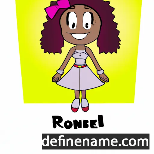 Ronelle cartoon