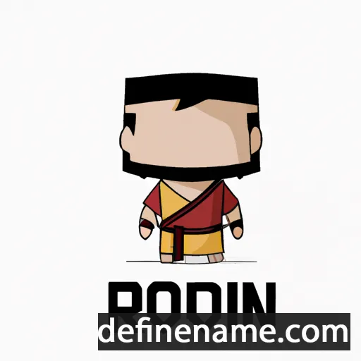 cartoon of the name Ronin