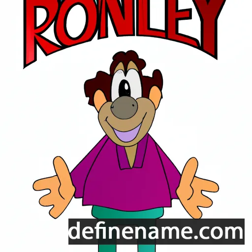 Ronley cartoon