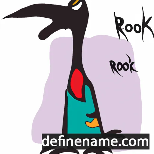 cartoon of the name Rook