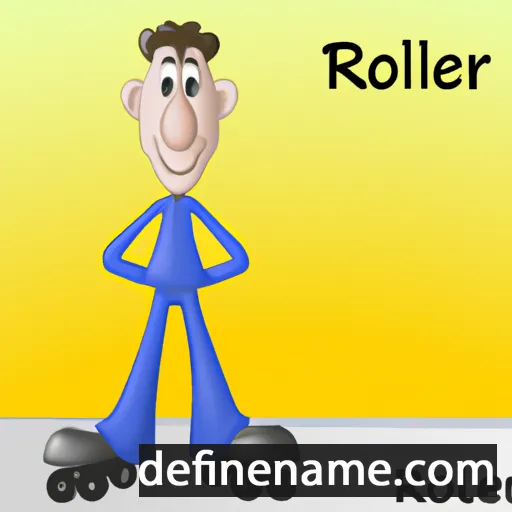 cartoon of the name Roolwer